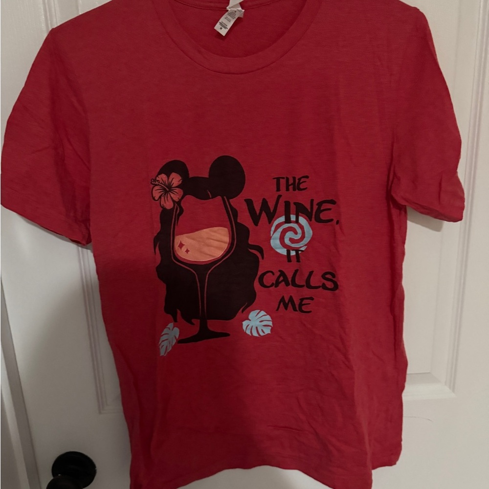 Moana/ Disney themed “The Wine It Calls Me” shirt
